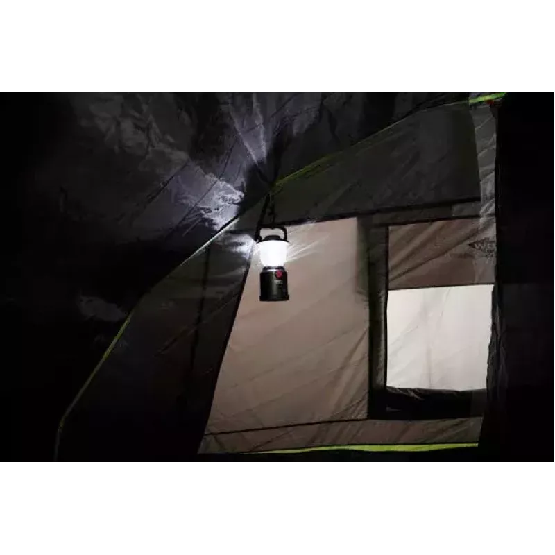 Tenda de túnel High Peak Meran 5.0 5 pessoas verde cinzento-claro