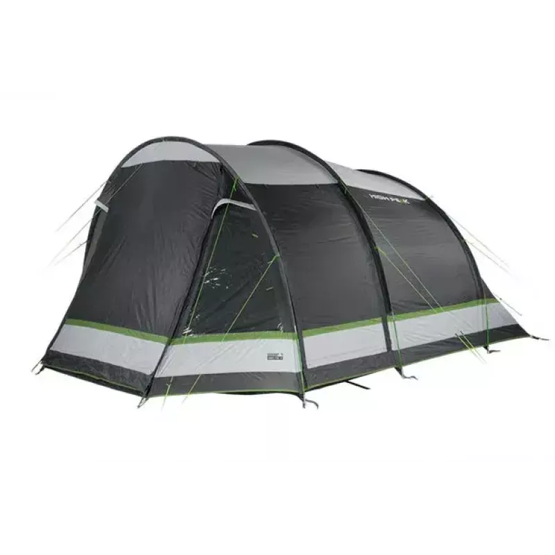 Tenda de túnel High Peak Meran 5.0 5 pessoas verde cinzento-claro