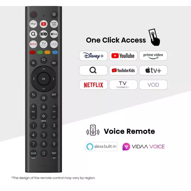 Hisense 55E77Q 139,7 cm (55") QLED 4K Ultra HD Smart TV, Wi-Fi, triplo sintonizador, preto