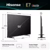 Hisense 58E77Q 147,3 cm (58 polegadas) Smart TV 4K Ultra HD WLAN preto