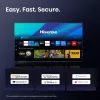 Hisense 58E77Q 147,3 cm (58 polegadas) Smart TV 4K Ultra HD WLAN preto