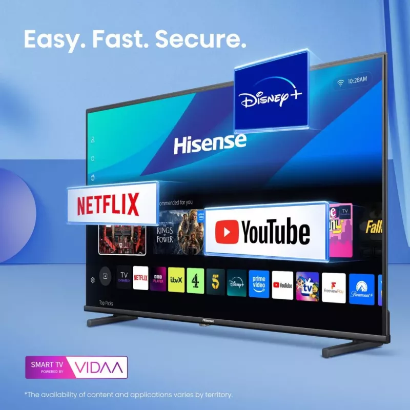 Hisense 40A5Q 101,6 cm (40 polegadas) Smart TV Full HD Wi-Fi preto