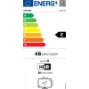 Hisense 43E77Q 109,2 cm (43") QLED 4K Ultra HD Smart TV, VIDAA, Dolby Vision, Wi-Fi, triplo sintonizador, preto