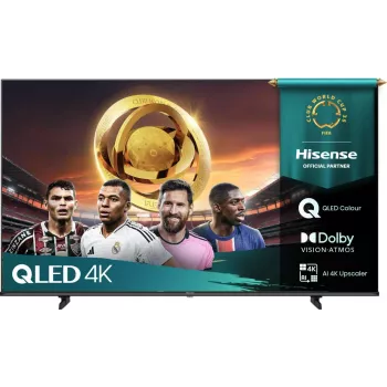 Hisense 50E77Q 127 cm (50 polegadas) Smart TV 4K Ultra HD Wi-Fi preto