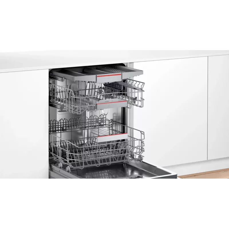 Máquina de lavar loiça Bosch Serie 6 SBD6TCX00E totalmente integrada 14 conjuntos