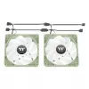 Thermaltake CT120 ARGB Sync ventoinha de caixa 120 mm, 500-2000 rpm, Hydrangea Blue, 2 unid.