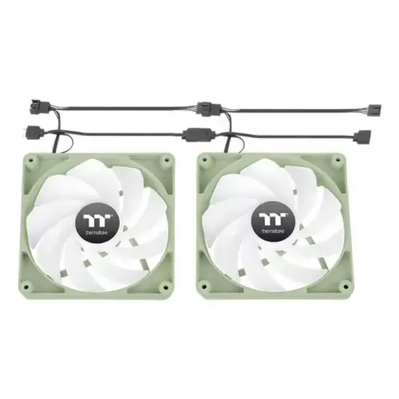 Thermaltake CT120 ARGB Sync ventoinha de caixa 120 mm, 500-2000 rpm, Hydrangea Blue, 2 unid.