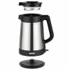 Chaleira elétrica Unold 18715 1,5 L 1800 W preto, aço inoxidável