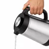 Chaleira elétrica Unold 18715 1,5 L 1800 W preto, aço inoxidável