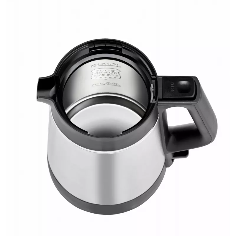 Chaleira elétrica Unold 18715 1,5 L 1800 W preto, aço inoxidável