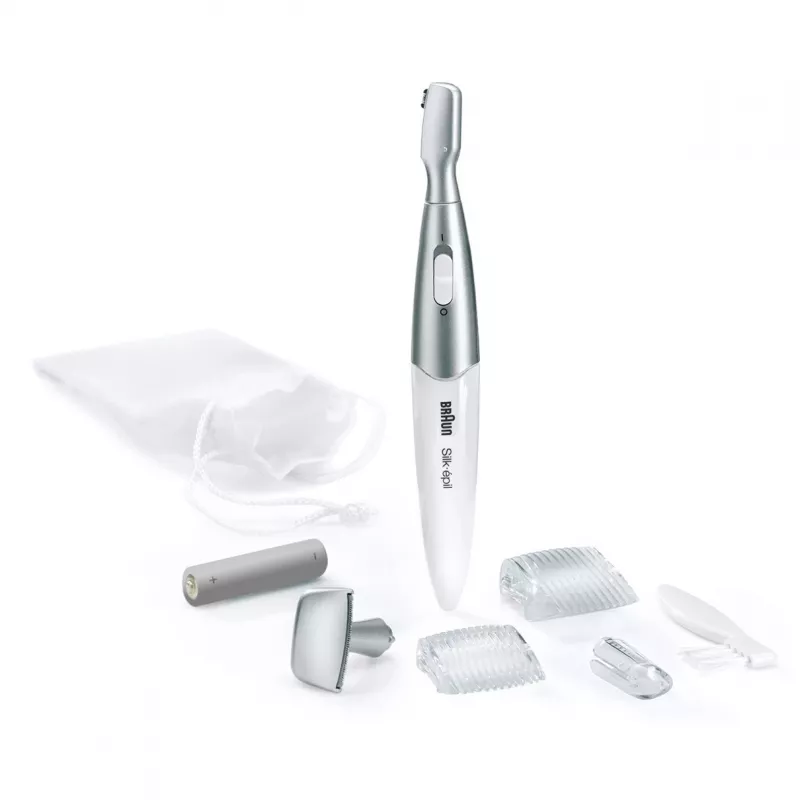 Braun Silk-épil FG 1100 prateado, branco