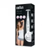 Braun Silk-épil FG 1100 prateado, branco