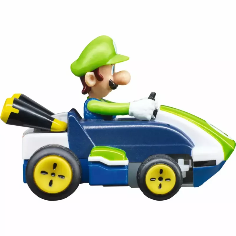 Carro telecomandado CARRERA Mario Kart Mini 2,4 GHz – Luigi Paperbox