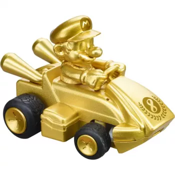 CARRERA Mario Kart Mini RC telecomandado — Mario Gold Gold, 2,4 GHz, caixa de papel