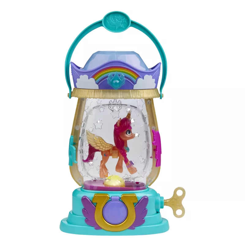 My Little Pony : Uma Nova Geração – Lanterna Sparkle Reveal Sunny Starscout – Brinquedo luminoso com 25 peças, surpresas