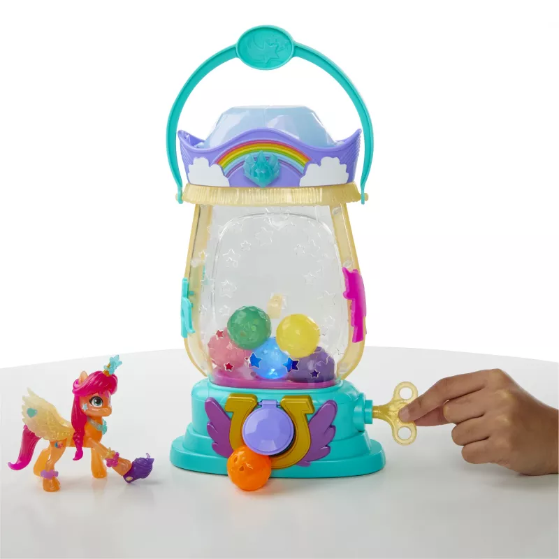 My Little Pony : Uma Nova Geração – Lanterna Sparkle Reveal Sunny Starscout – Brinquedo luminoso com 25 peças, surpresas