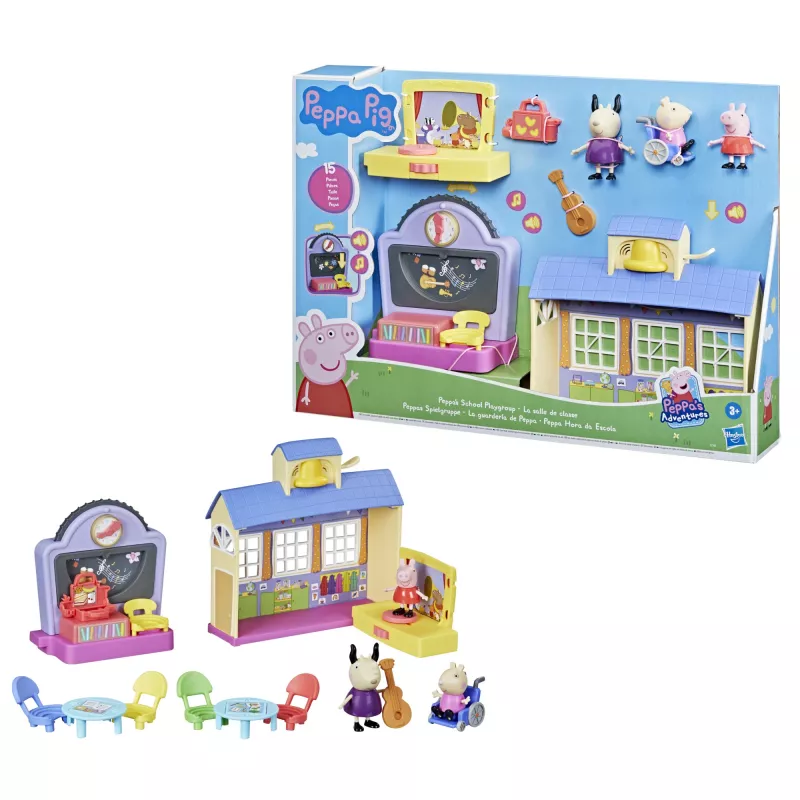 Escola Peppa Pig Peppa’s Adventures Conjunto escolar da Peppa