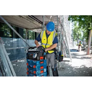 Bosch GWT 20 Professional 1600A025L6 mala de ferramentas, poliéster 1000D, capacidade de carga 23 kg, preto/azul