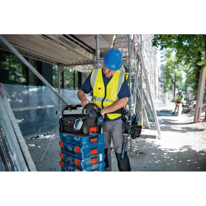Bosch GWT 20 Professional 1600A025L6 mala de ferramentas, poliéster 1000D, capacidade de carga 23 kg, preto/azul