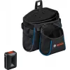 Bosch GWT 2 Professional 1600A0265S bolsa para ferramentas, poliéster 1000D, capacidade de carga de 5 kg, preta/azul