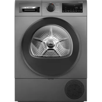 Máquina de secar roupa com bomba de calor Bosch Serie 6 WQG243DR10 Independente Carga frontal 9 kg cinzento