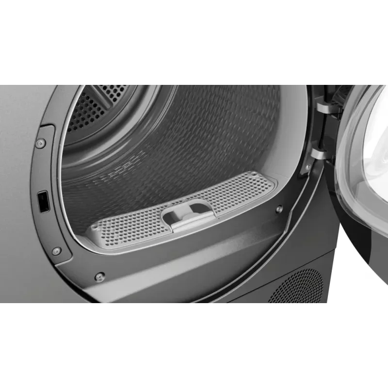 Máquina de secar roupa com bomba de calor Bosch Serie 6 WQG243DR10 Independente Carga frontal 9 kg cinzento