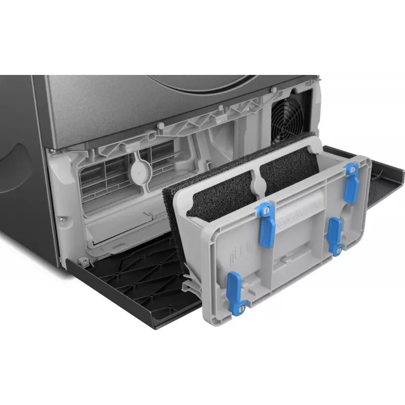 Máquina de secar roupa com bomba de calor Bosch Serie 6 WQG243DR10 Independente Carga frontal 9 kg cinzento