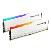 G.SKILL Ripjaws M5 RGB DDR5 64GB (2x32GB) 6800 MT/s CL34 branco Dual Kit
