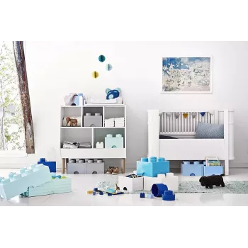 Unidade de gaveta room copenhagen LEGO Brick Drawer 4, cinzento, gaveta de arrumação modular