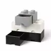 Unidade de gaveta room copenhagen LEGO Brick Drawer 4, cinzento, gaveta de arrumação modular