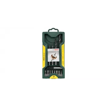 Conjunto de brocas Bosch Mini X-Line 14 unidades