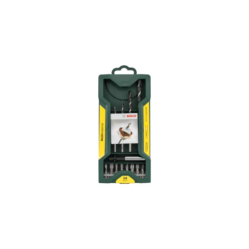 Conjunto de brocas Bosch Mini X-Line 14 unidades