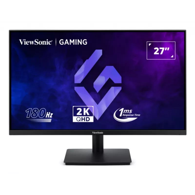 Monitor Viewsonic VX Series VX27G1-2K 68,6 cm (27 polegadas) 2560 x 1440 píxeis Quad HD LED preto