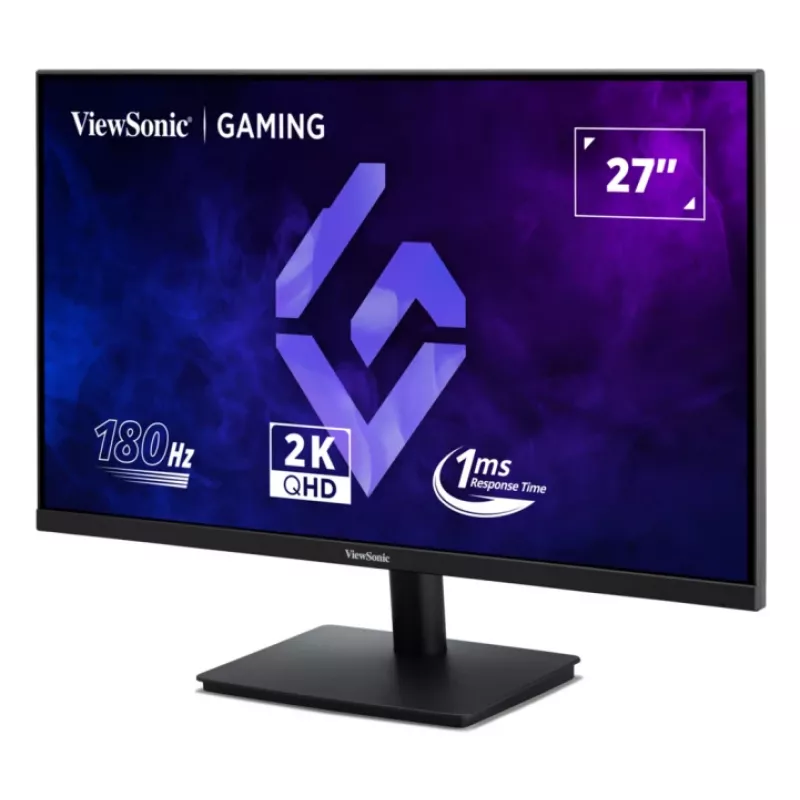 Monitor Viewsonic VX Series VX27G1-2K 68,6 cm (27 polegadas) 2560 x 1440 píxeis Quad HD LED preto