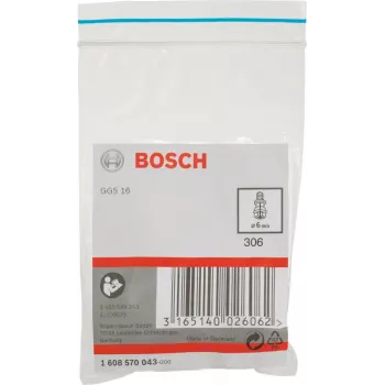Bosch 1 608 570 042 pinça de aperto 1/4 de polegada com porca de aperto