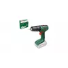 Bosch EasyImpact 18V-40 06039D8100 berbequim-aparafusadora de percussão a bateria, 1630 rpm, 24450 impactos/min, mandril de aperto rápido, sem bateria e carregador, verde/preto