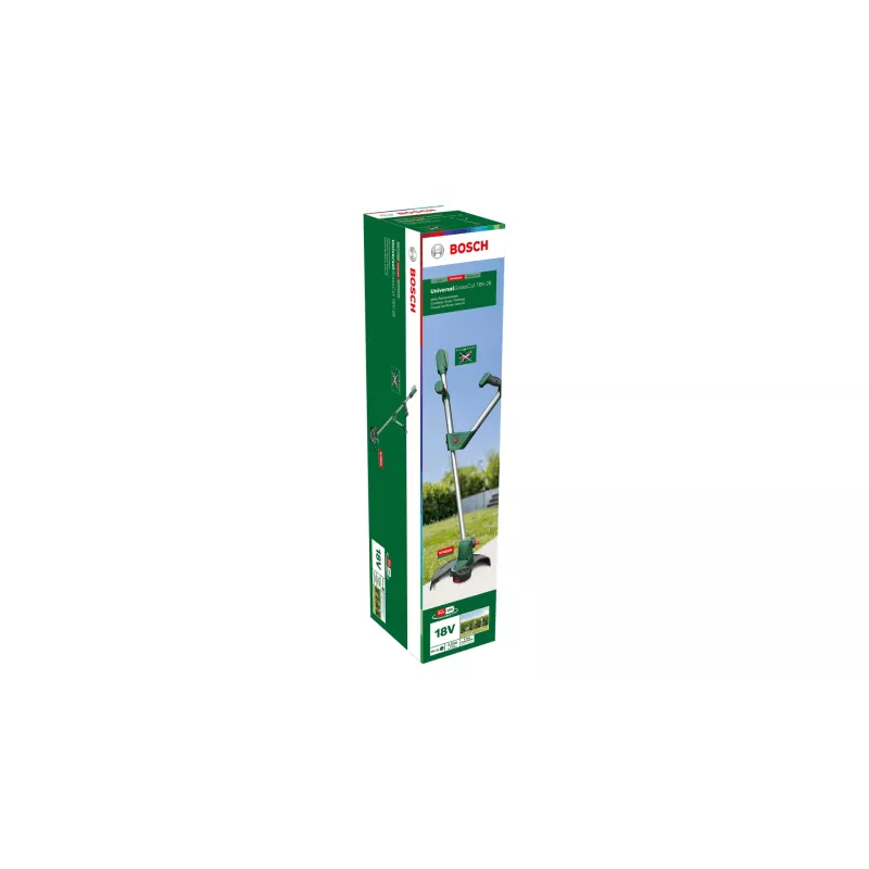 Bosch UniversalGrassCut 18V-26 26 cm bateria preto, verde
