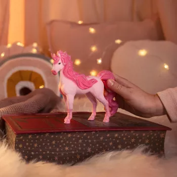 schleich Cassiopeia Égua unicórnio, 5 anos, unicórnio/pégaso, unicórnios e fadas, multicolor, plástico