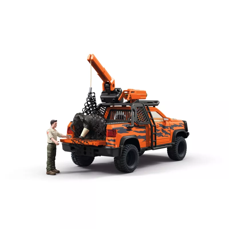 Conjunto de brincar Schleich Aventura todo-o-terreno na selva — tema selva, figuras de plástico, idades 3–8