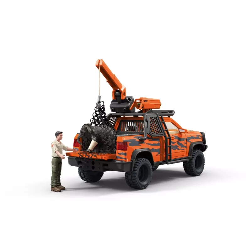 Conjunto de brincar Schleich Aventura todo-o-terreno na selva — tema selva, figuras de plástico, idades 3–8