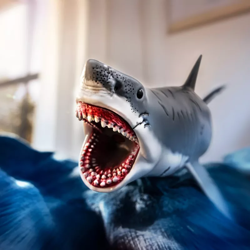 schleich Dinossauro Megalodon, 4 anos, Conquistar a Terra, dinossauros e vulcão, multicolor