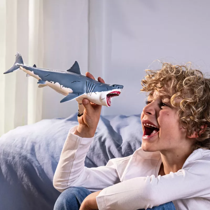 schleich Dinossauro Megalodon, 4 anos, Conquistar a Terra, dinossauros e vulcão, multicolor