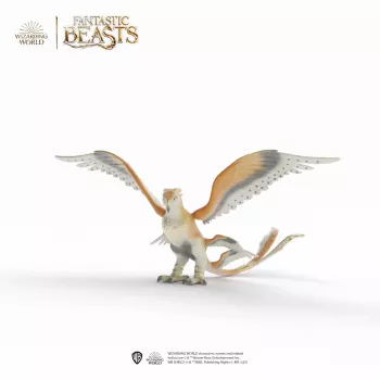Schleich Wizarding World Animais Fantásticos Figura de brincar Ave-trovão, réplica realista, figura de coleção