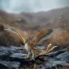 Schleich Wizarding World Animais Fantásticos Figura de brincar Ave-trovão, réplica realista, figura de coleção
