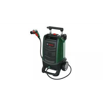 Lavadora de alta pressão com bateria Bosch Fontus 18V de pé bateria preto, verde
