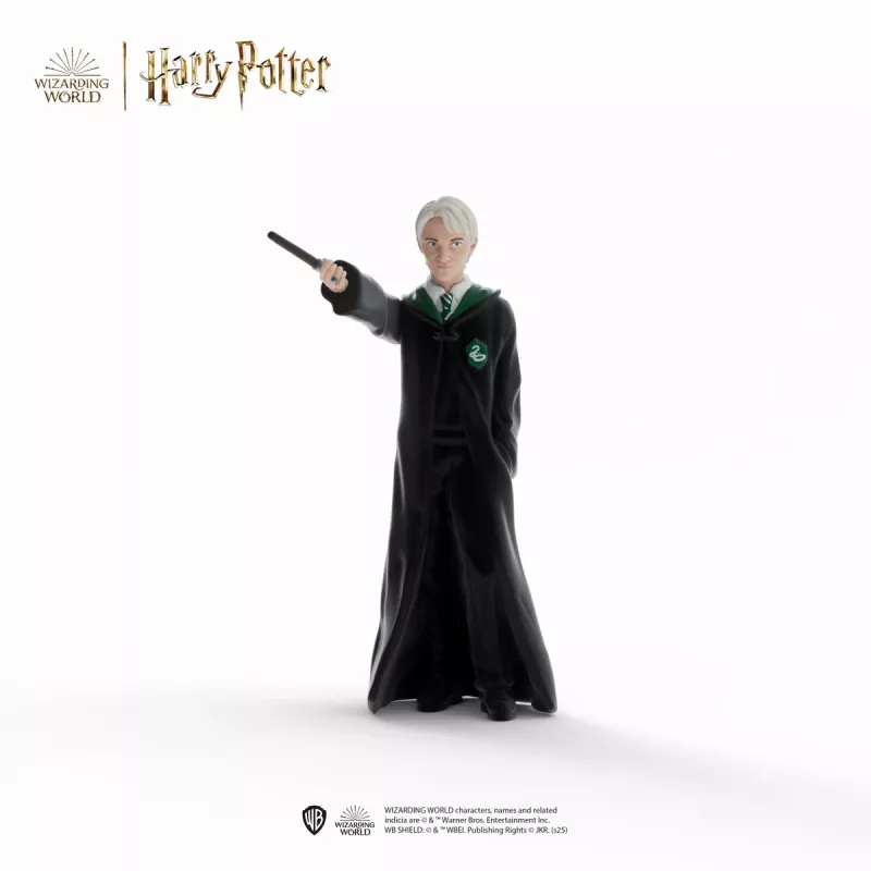 Conjunto de figuras Schleich Wizarding World: Mad-Eye Moody e Draco Malfoy com furão