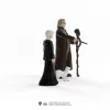 Conjunto de figuras Schleich Wizarding World: Mad-Eye Moody e Draco Malfoy com furão