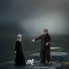 Conjunto de figuras Schleich Wizarding World: Mad-Eye Moody e Draco Malfoy com furão