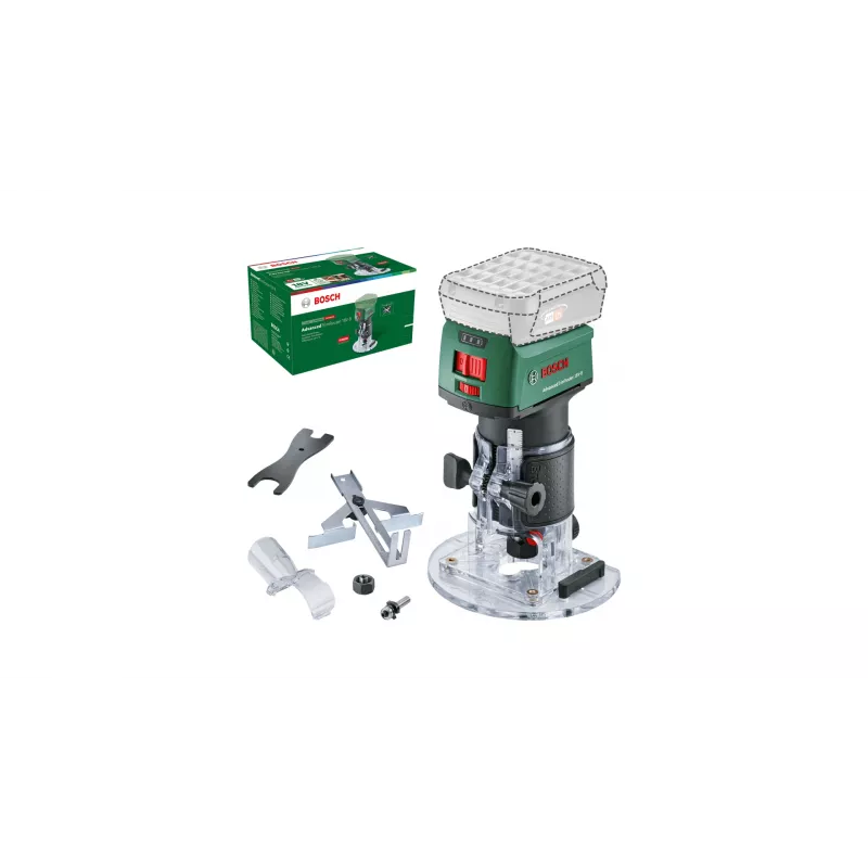 Bosch AdvancedTrimRouter 18V-8 fresadora de rebordos a bateria, sem bateria e carregador