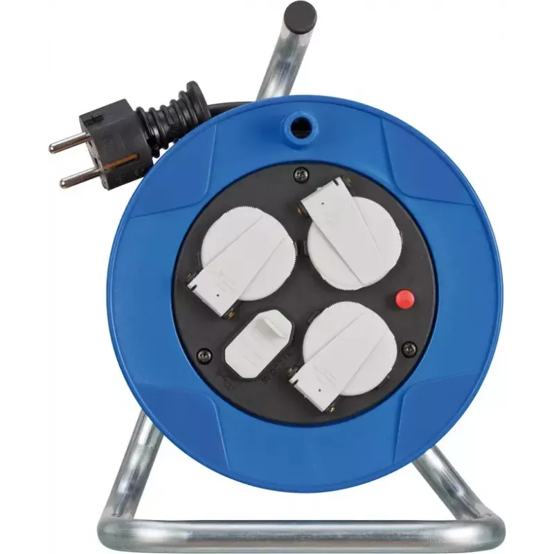 Extensão de energia Brennenstuhl 1079180600 15m 3 tomadas para interior preto azul branco